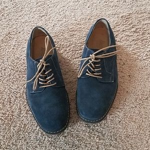 Men's Blue Suede Shoes